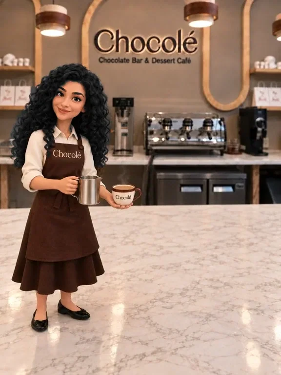 Cortado · serving illustration