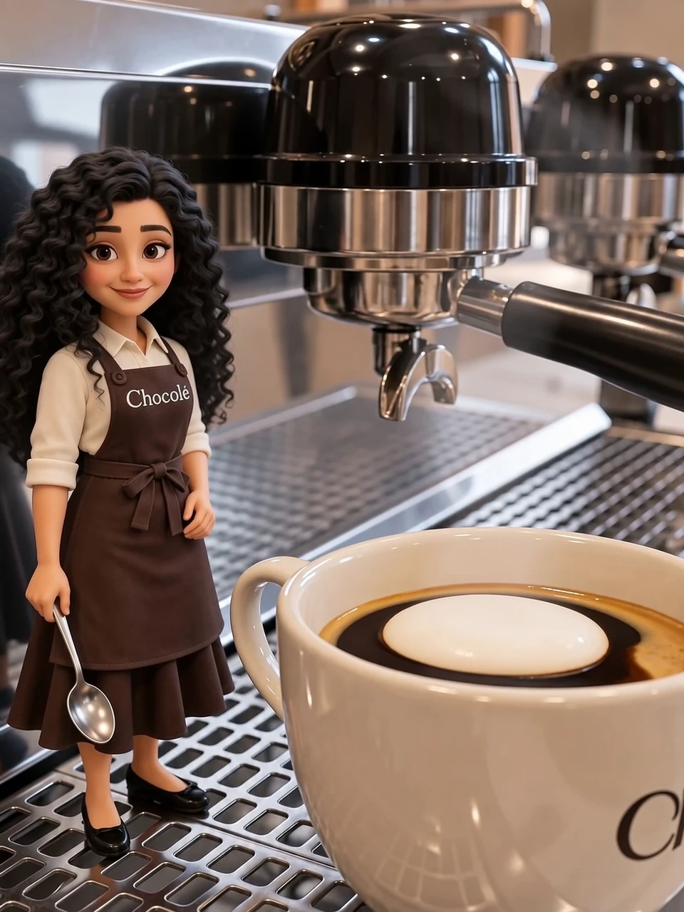 Macchiato · serving illustration