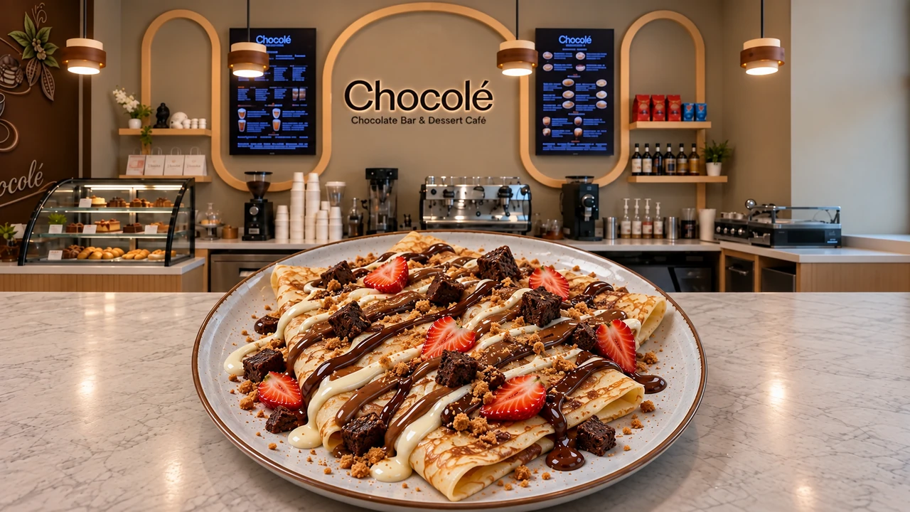 Triple Chocolé · serving illustration