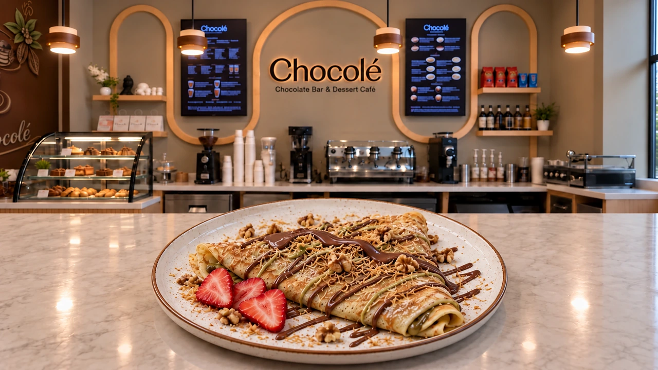 Dubai Chocolate · serving illustration